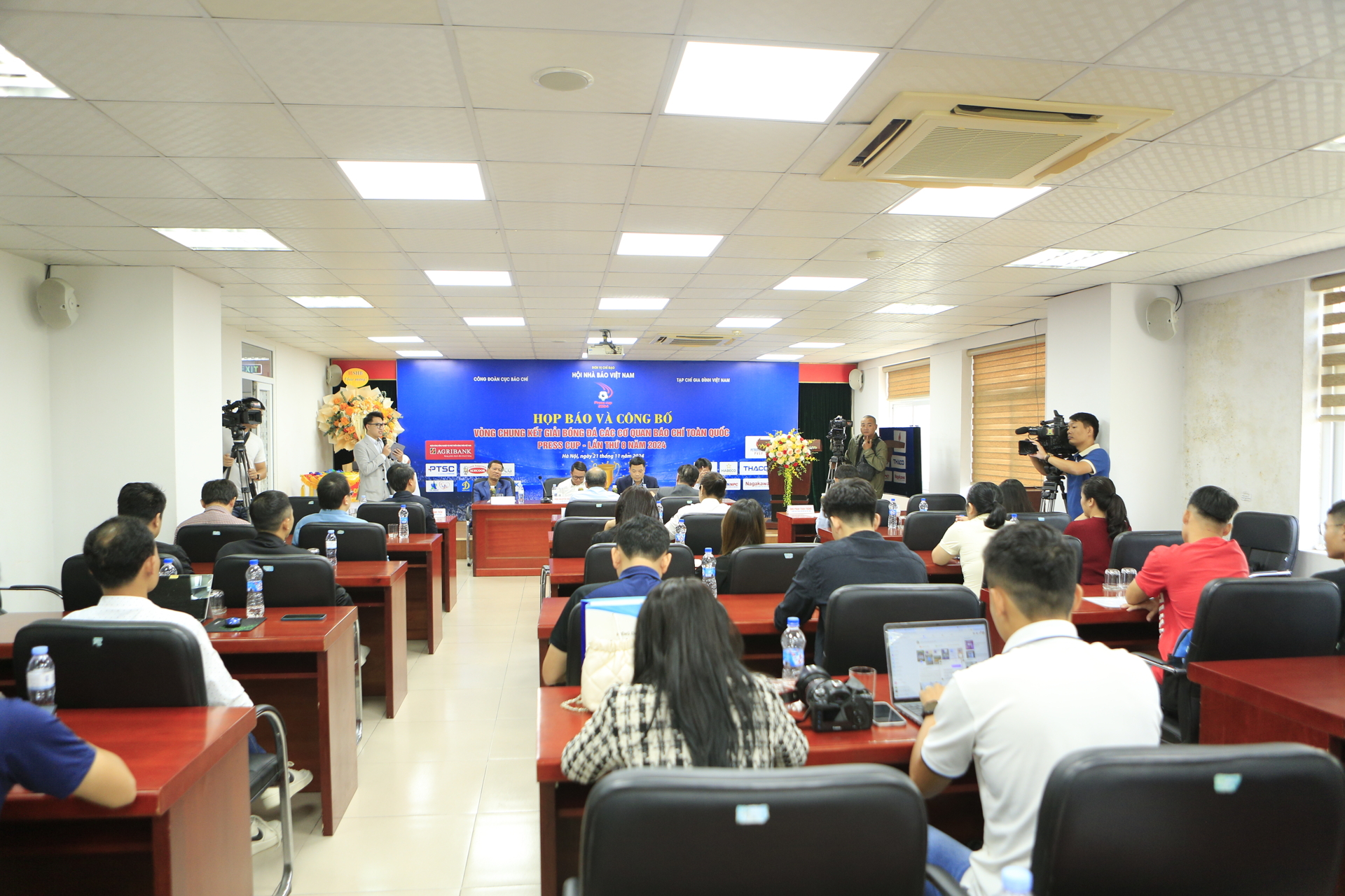 Press cup 2024: Sự kiện thể thao được mong đợi hàng năm của báo giới cả nước- Ảnh 1.