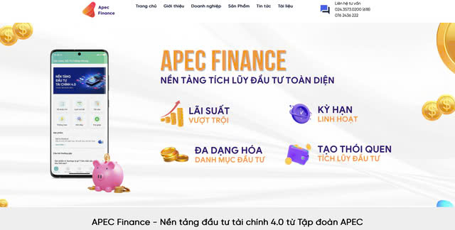 Apec Finance bị xử phạt hành chính- Ảnh 1.