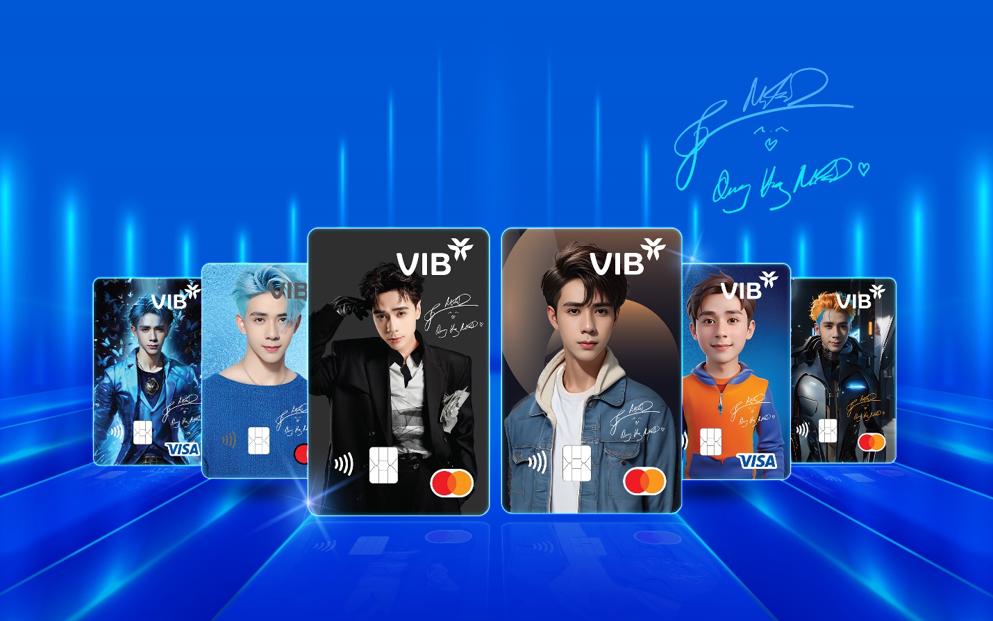 VIB ra mắt bộ thẻ tín dụng cá nhân hóa Quang Hùng MasterD Limited Edition- Ảnh 2. VIB ra mắt bộ thẻ tín dụng cá nhân hóa Quang Hùng MasterD Limited Edition- Ảnh 2.