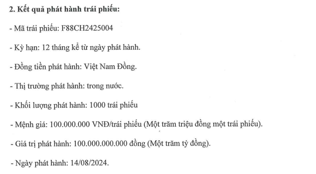 F88 huy động thêm 150 tỷ đồng trái phiếu- Ảnh 1.