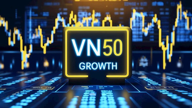 Bộ chỉ số mới VN50 GROWTH gồm những mã cổ phiếu nào? - Ảnh 1.
