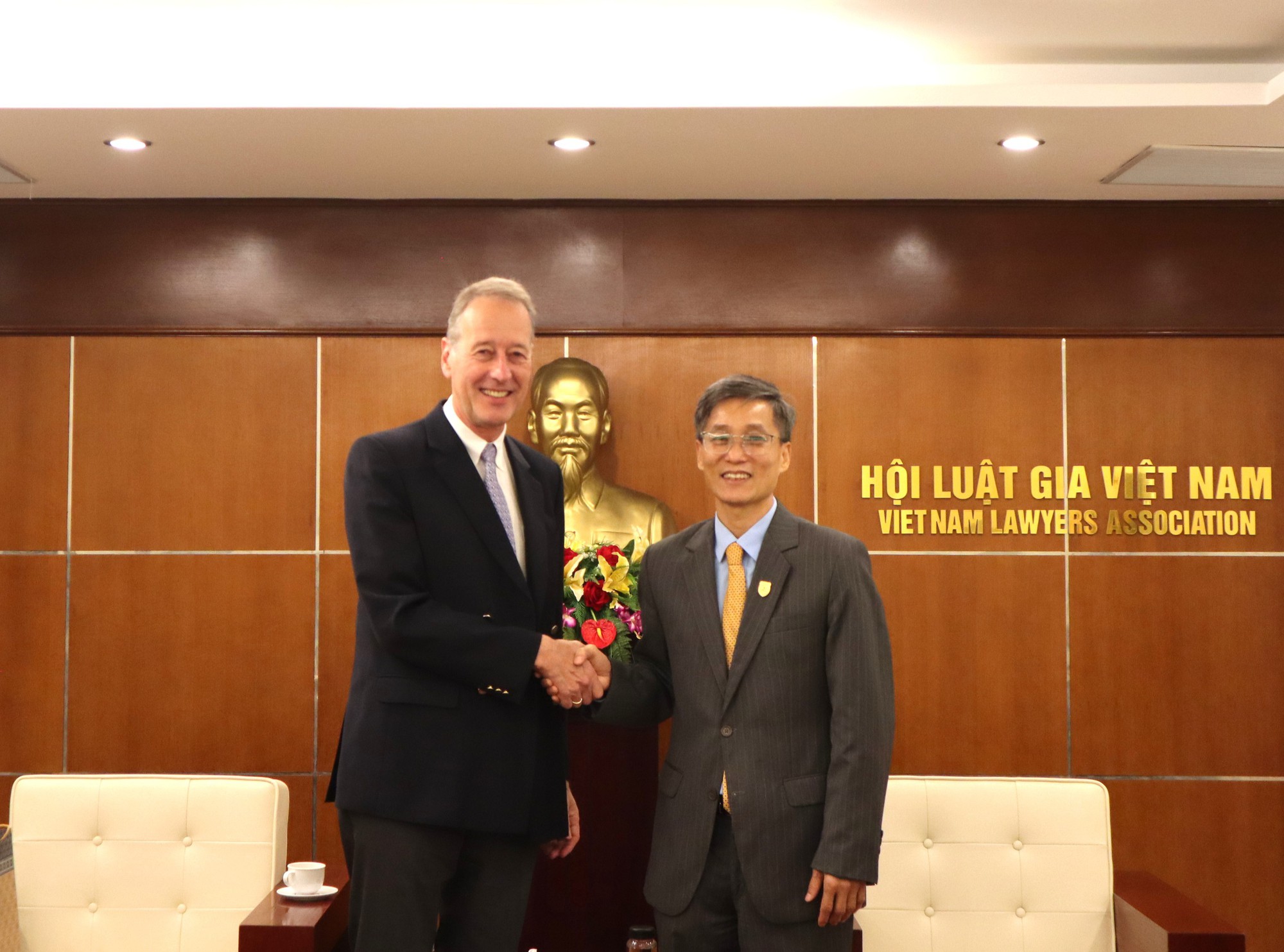 Thúc đẩy hợp tác giữa Hội Luật gia Việt Nam và Viện KAS trong lĩnh vực pháp luật- Ảnh 1. Thúc đẩy hợp tác giữa Hội Luật gia Việt Nam và Viện KAS trong lĩnh vực pháp luật- Ảnh 1.