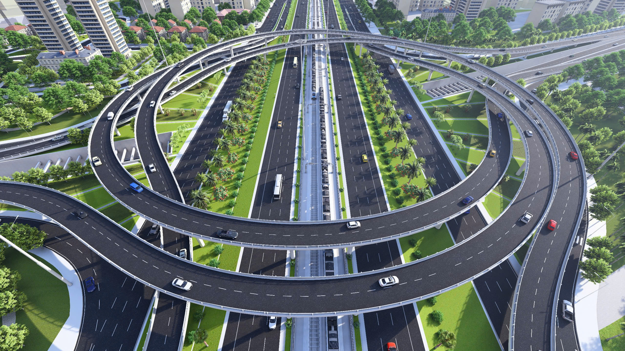 Thay bạn đi xem công trường xây nút giao 2.400 tỷ vượt qua đại lộ rộng nhất Việt Nam, đại dự án của Vinhomes hưởng lợi - Ảnh 3.