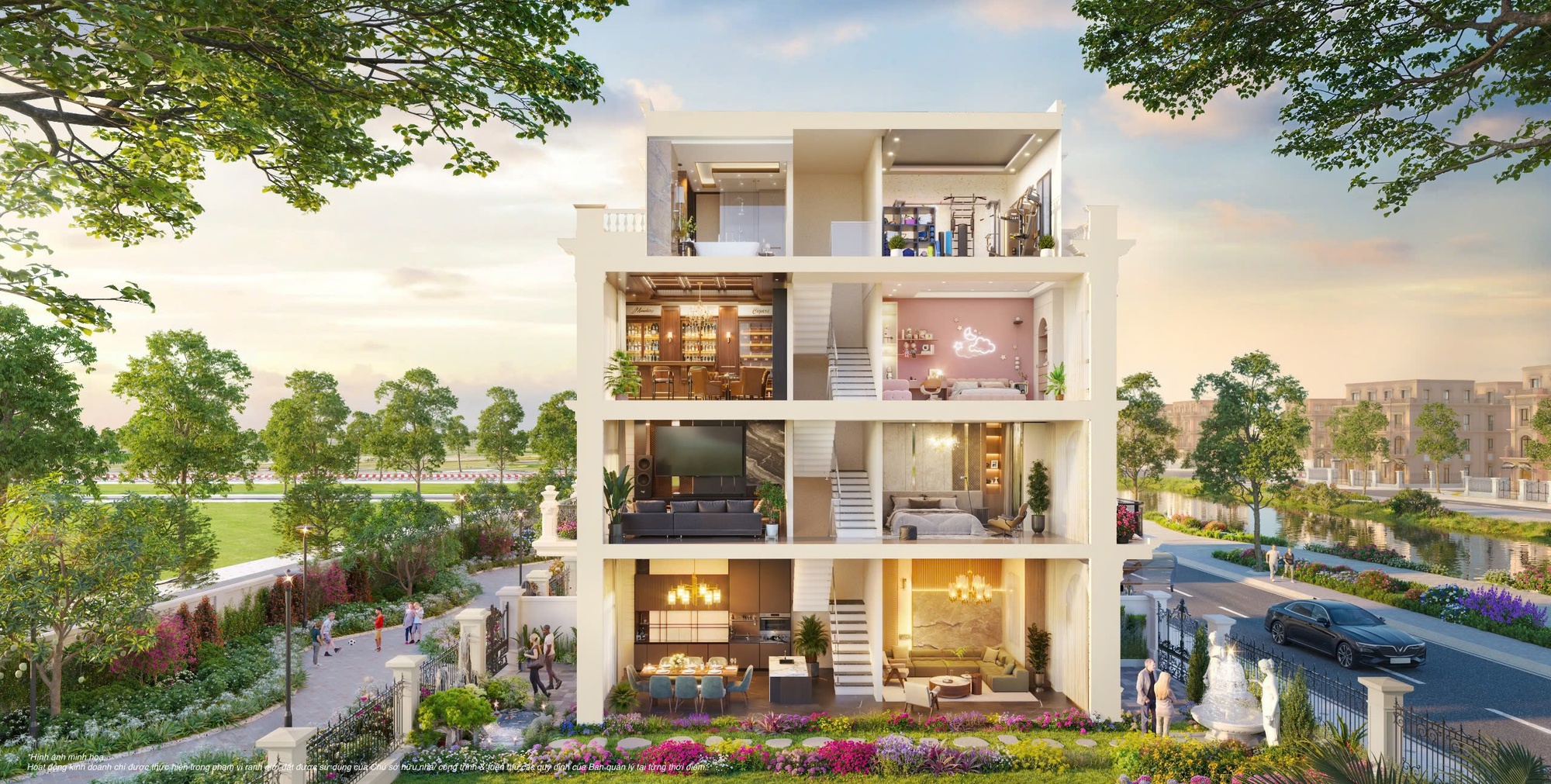 Thay bạn đi thăm dự án đáng chú ý nhất phía Tây Hà Nội của Vinhomes: Tiến độ ấn tượng, sắp khánh thành công viên, giá biệt thự đơn lập thấp nhất 70 tỷ đồng- Ảnh 9. Thay bạn đi thăm dự án đáng chú ý nhất phía Tây Hà Nội của Vinhomes: Tiến độ ấn tượng, sắp khánh thành công viên, giá biệt thự đơn lập thấp nhất 70 tỷ đồng- Ảnh 9.