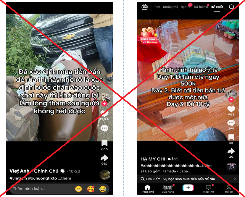 Cảnh giác với các thủ đoạn lừa đảo “mua tiền bẩn để rửa”- Ảnh 1.