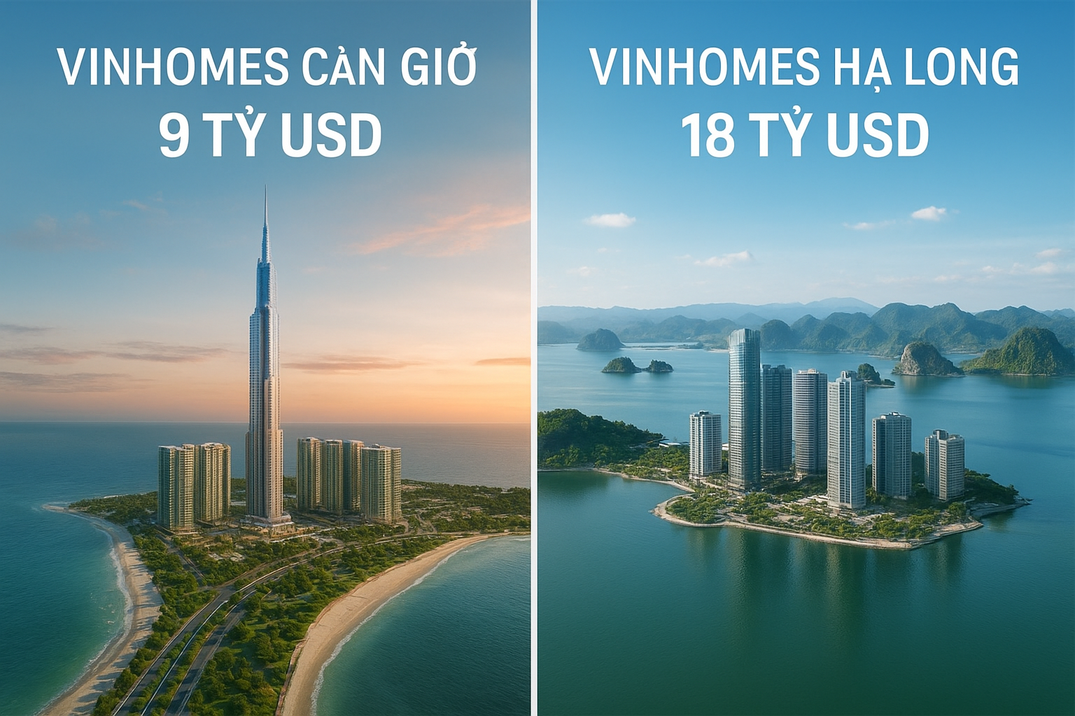 Những điểm giống nhau thú vị của 2 dự án lớn nhất lịch sử của Vinhomes- Ảnh 1. Những điểm giống nhau thú vị của 2 dự án lớn nhất lịch sử của Vinhomes- Ảnh 1.