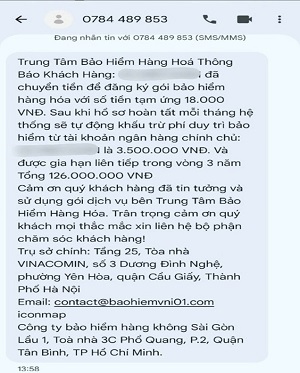 Sau khi chuyển khoản 92K cho shipper, người phụ nữ ở Cà Mau nhận thông báo: "Mỗi tháng tài khoản sẽ tự trừ 3,5 triệu đồng để mua bảo hiểm" - Ảnh 1.