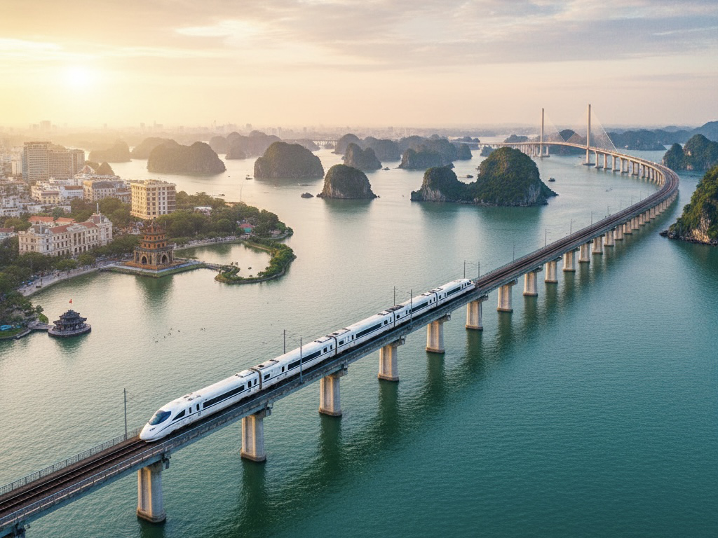 Ở Hạ Long, đi làm Hà Nội bằng tàu điện cao tốc: Chuyện lạ Việt Nam nhưng có lạ với Mỹ, Anh, Pháp, Trung Quốc? - Ảnh 1.