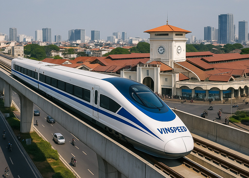 Tuyến đường sắt cao tốc Bến Thành – Cần Giờ: Vingroup dự định xây trong 2 năm, còn Nhật Bản, Pháp, Trung Quốc làm bao lâu?- Ảnh 2.