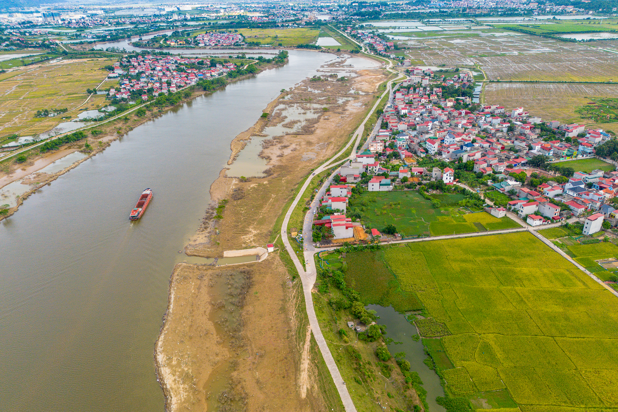 Toàn cảnh khu đất rộng gấp rưỡi phường Hoàn Kiếm, sắp được Vingroup đầu tư 41.000 tỷ làm khu đô thị ở Bắc Ninh - Ảnh 1.