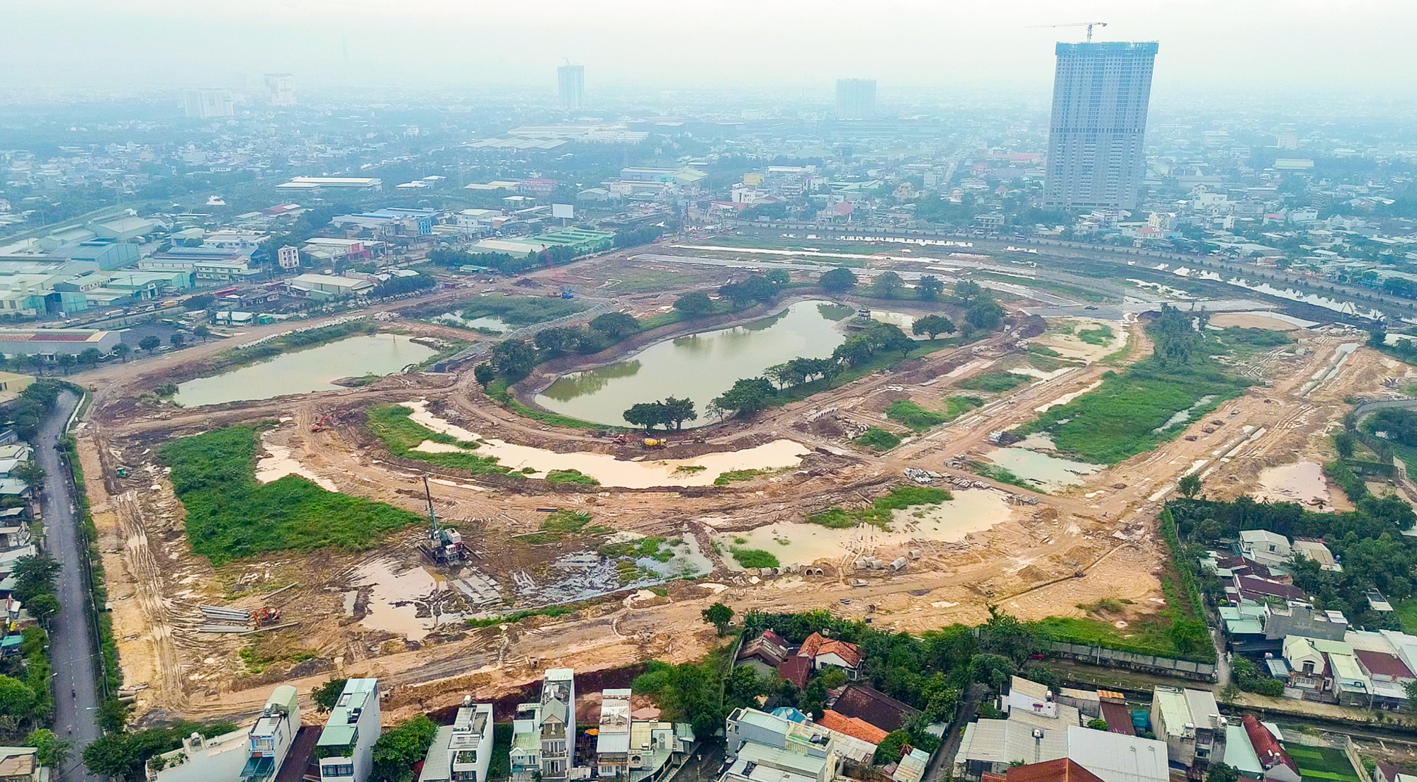 Toàn cảnh dự án một tỷ USD, có tháp Rùa giống thật đến từng chi tiết, bỏ hoang hơn 20 năm nay có diễn biến mới - Ảnh 1.