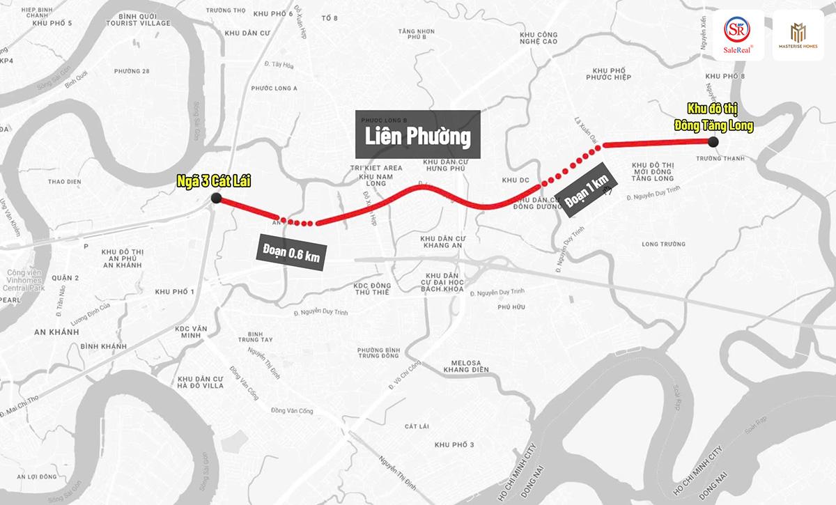 Vẽ lại bản đồ giao thông khu Đông: Tuyến đường dài 660m xuyên qua đô thị quốc tế “tỷ đô” chuẩn bị thông xe, giảm ùn tắc cho nút giao lớn nhất TP HCM - Ảnh 9. Vẽ lại bản đồ giao thông khu Đông: Tuyến đường dài 660m xuyên qua đô thị quốc tế “tỷ đô” chuẩn bị thông xe, giảm ùn tắc cho nút giao lớn nhất TP HCM - Ảnh 9.