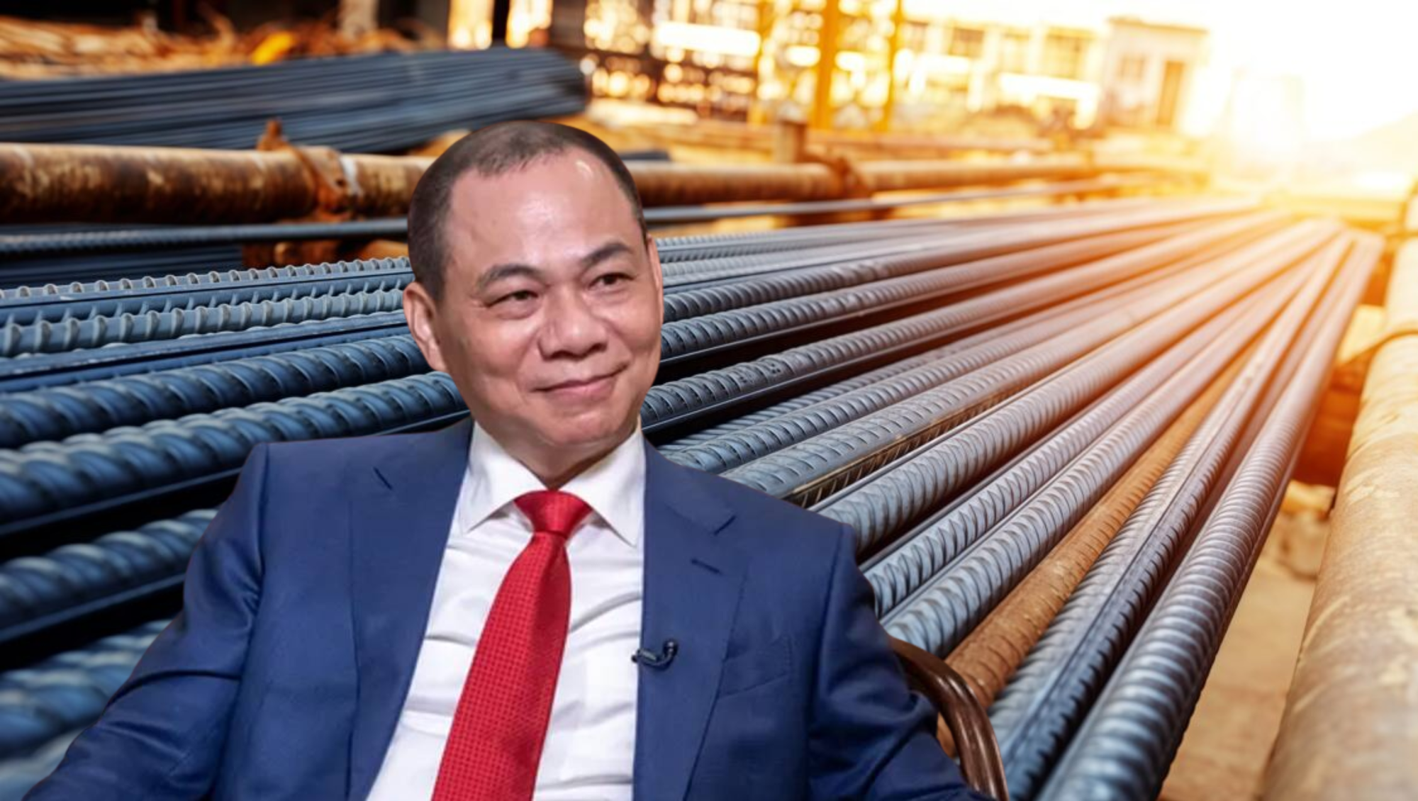 Tỷ phú Phạm Nhật Vượng chính thức "lấn sân" sang mảng sản xuất sắt, thép - Ảnh 1. Tỷ phú Phạm Nhật Vượng chính thức "lấn sân" sang mảng sản xuất sắt, thép - Ảnh 1.