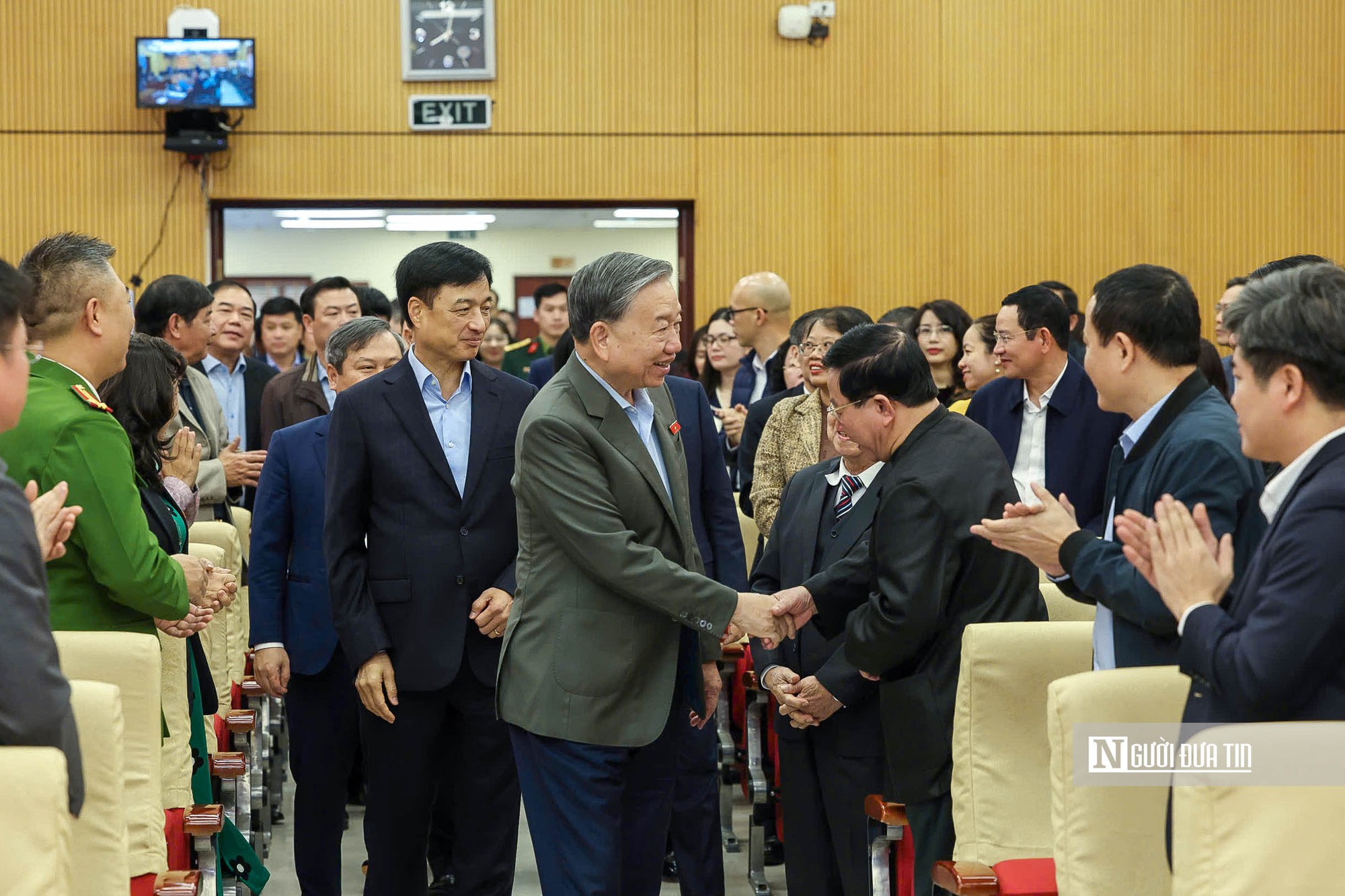 Ảnh: Tổng Bí thư Tô Lâm tiếp xúc cử tri 11 phường ở Hà Nội- Ảnh 3.