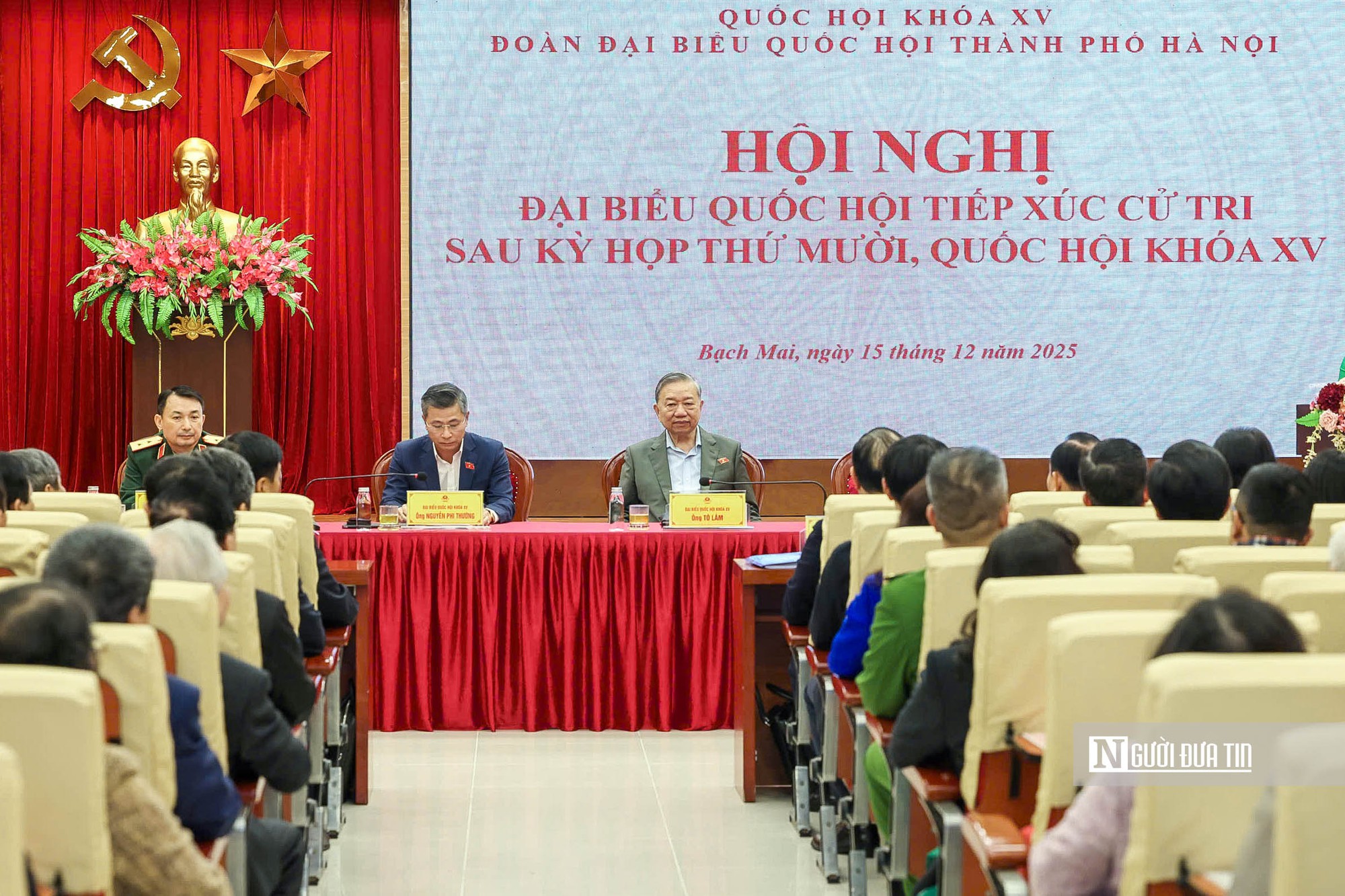 Ảnh: Tổng Bí thư Tô Lâm tiếp xúc cử tri 11 phường ở Hà Nội- Ảnh 5.