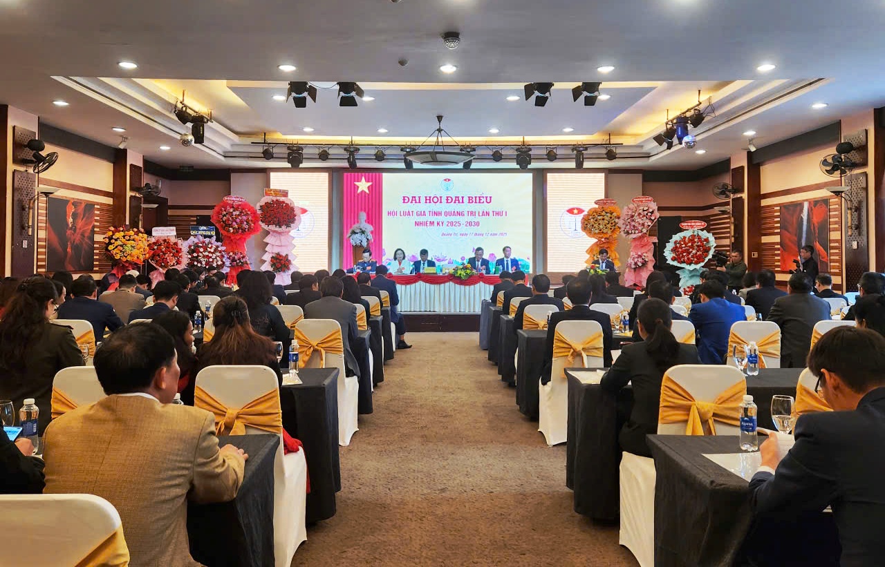 Đại hội đại biểu Hội Luật gia tỉnh Quảng Trị lần thứ I, nhiệm kỳ 2025 – 2030- Ảnh 1.