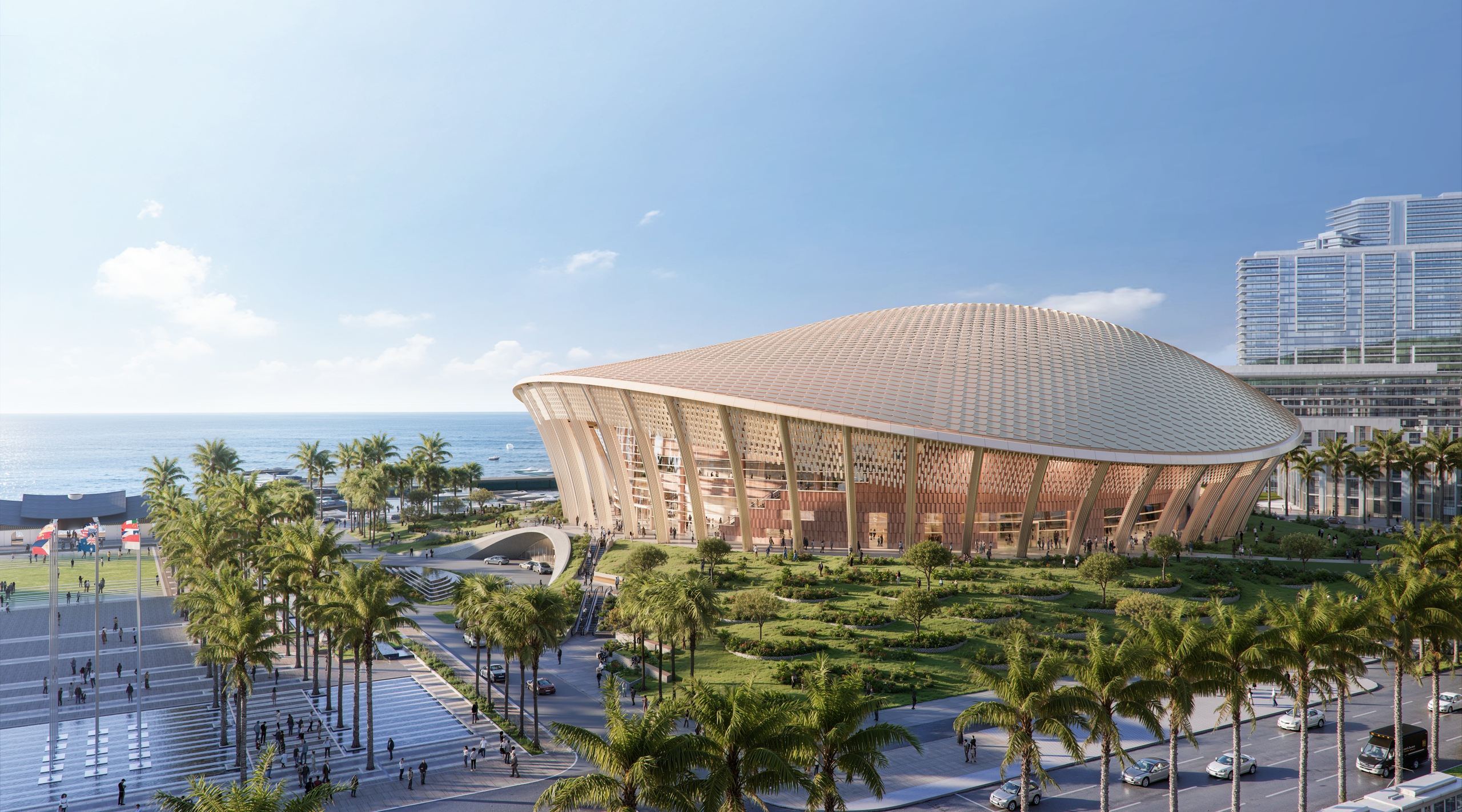 Toàn cảnh đại công trường APEC tại Phú Quốc: Sun Group triển khai tổ hợp gần 22.000 tỷ đồng, trung tâm hội nghị lớn hơn Las Vegas tăng tốc về đích - Ảnh 8.