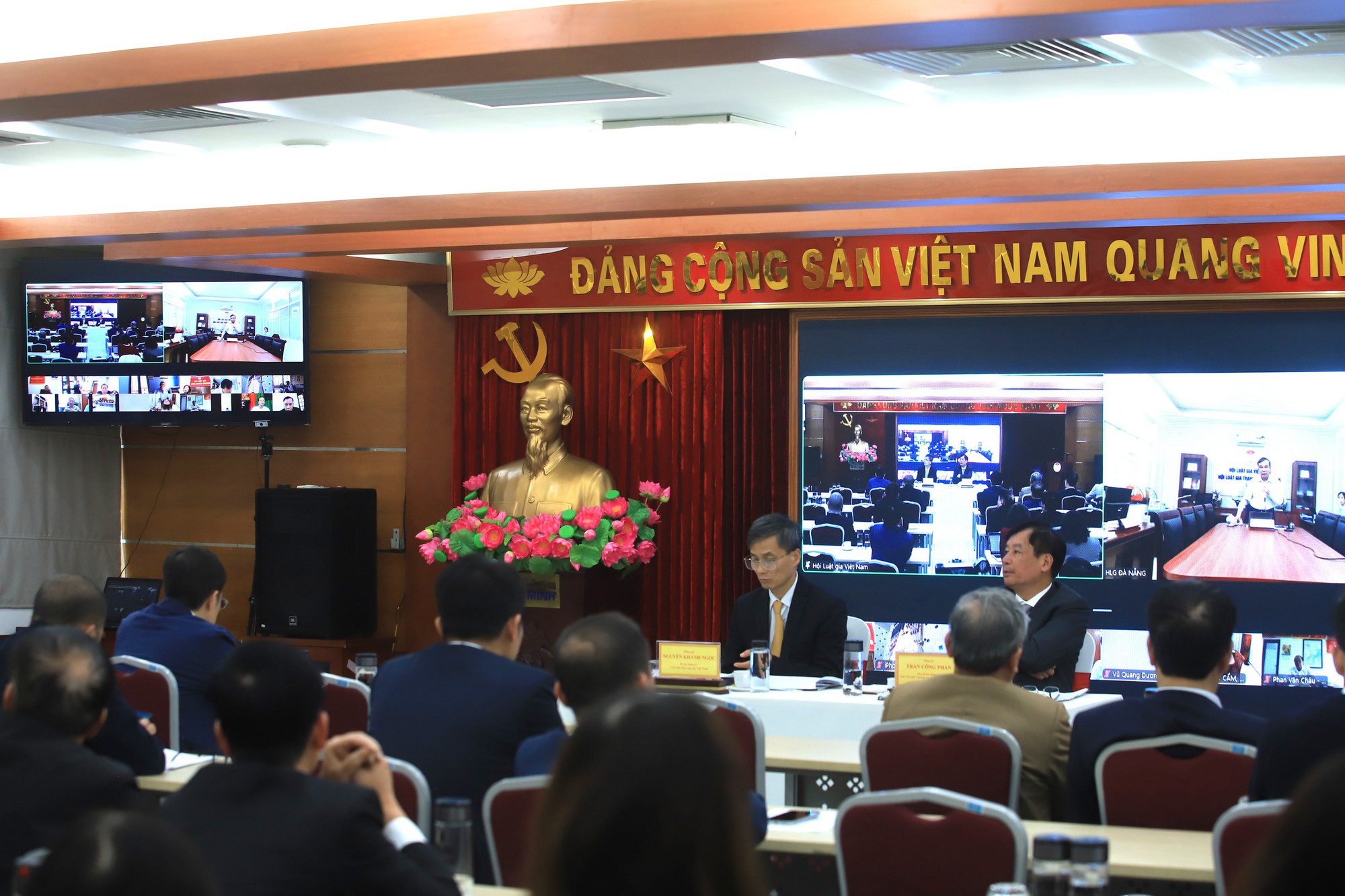 Cần sớm kiện toàn tổ chức Hội Luật gia ở cơ sở, phù hợp với tình hình mới- Ảnh 5.