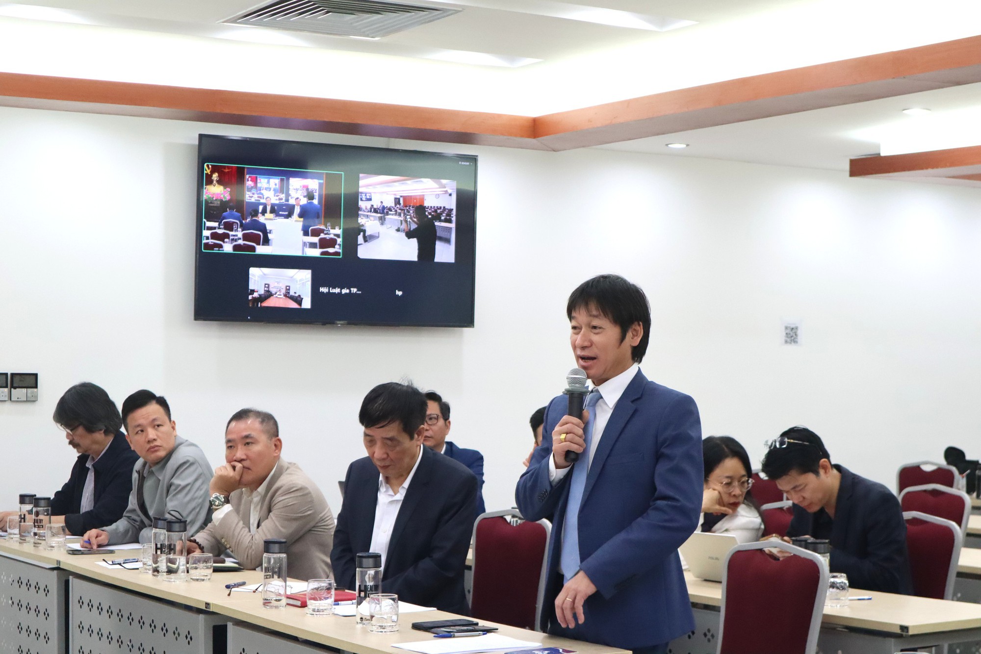 Hội nghị Ban Thường vụ Hội Luật gia Việt Nam lần thứ 5 - Ảnh 5.