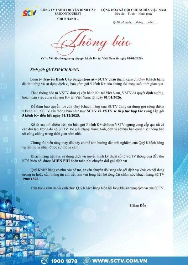 K+ ngừng hoạt động tại Việt Nam- Ảnh 2.