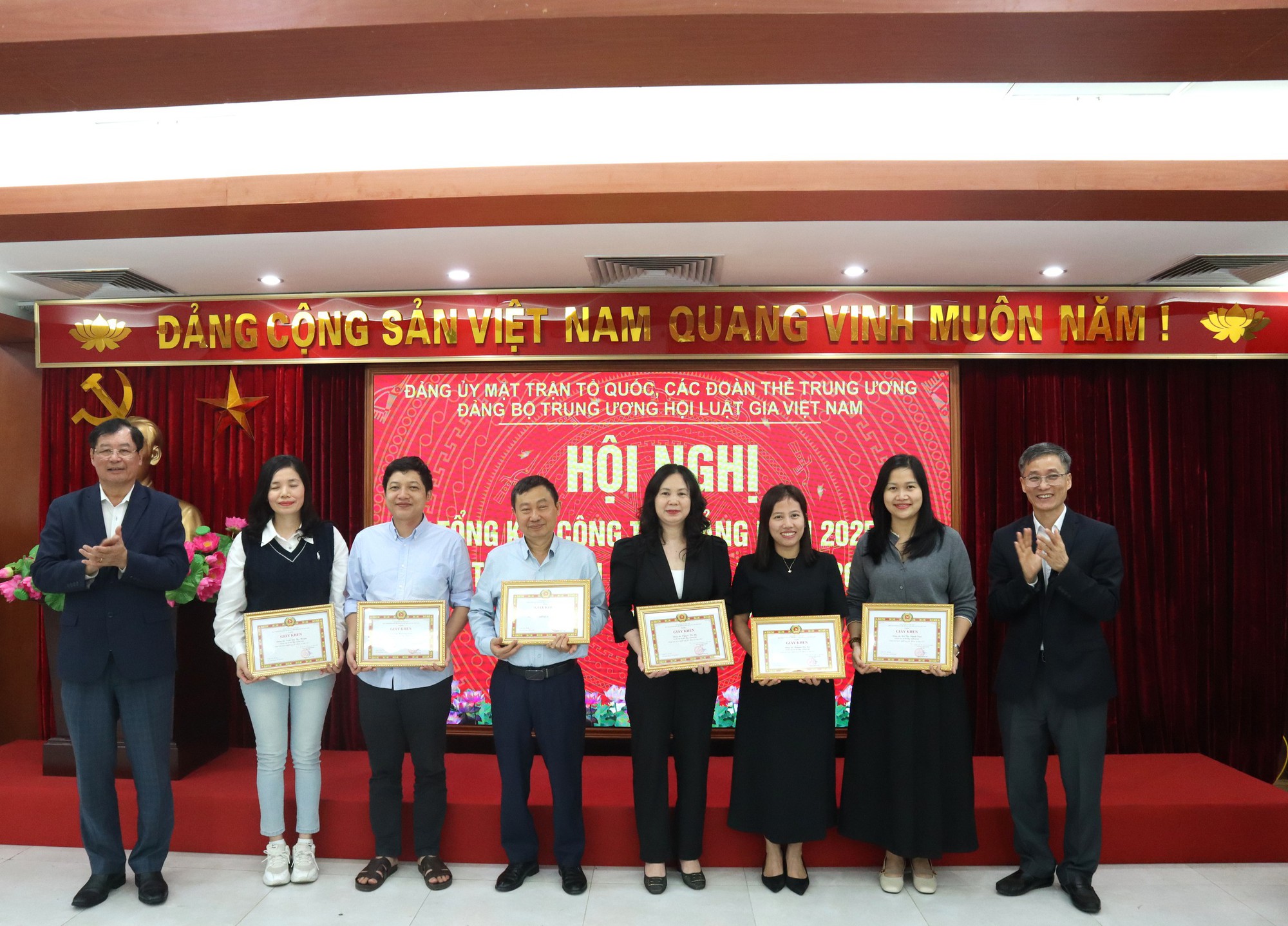 Đảng bộ Hội Luật gia Việt Nam tổ chức hội nghị tổng kết công tác Đảng - Ảnh 3.