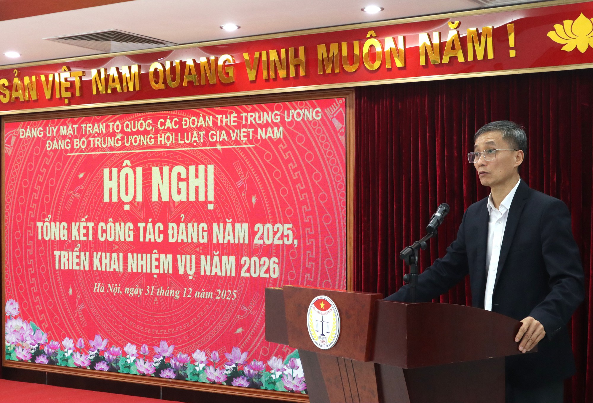 Đảng bộ Hội Luật gia Việt Nam tổ chức hội nghị tổng kết công tác Đảng - Ảnh 4.