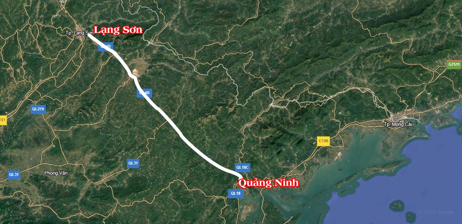 Lạng Sơn và Quảng Ninh chuẩn bị tăng cường kết nối khi tuyến đường này sắp hoàn thành việc nâng cấp trị giá 2.300 tỷ- Ảnh 1.