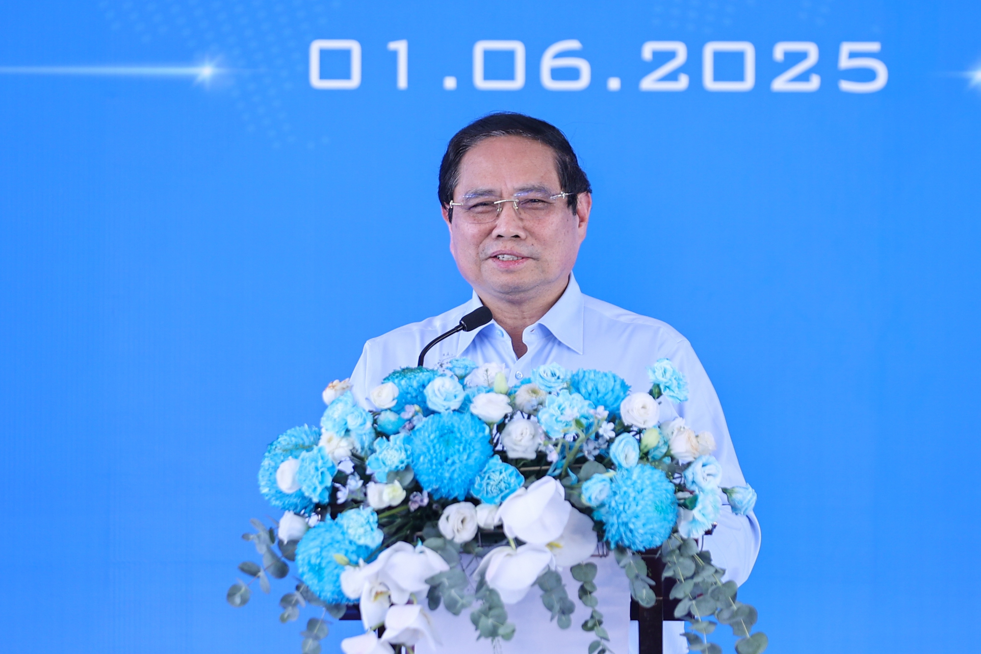 Thủ tướng Phạm Minh Chính dự khởi công Tổ hợp không gian sáng tạo CMC- Ảnh 2. Thủ tướng Phạm Minh Chính dự khởi công Tổ hợp không gian sáng tạo CMC- Ảnh 2.
