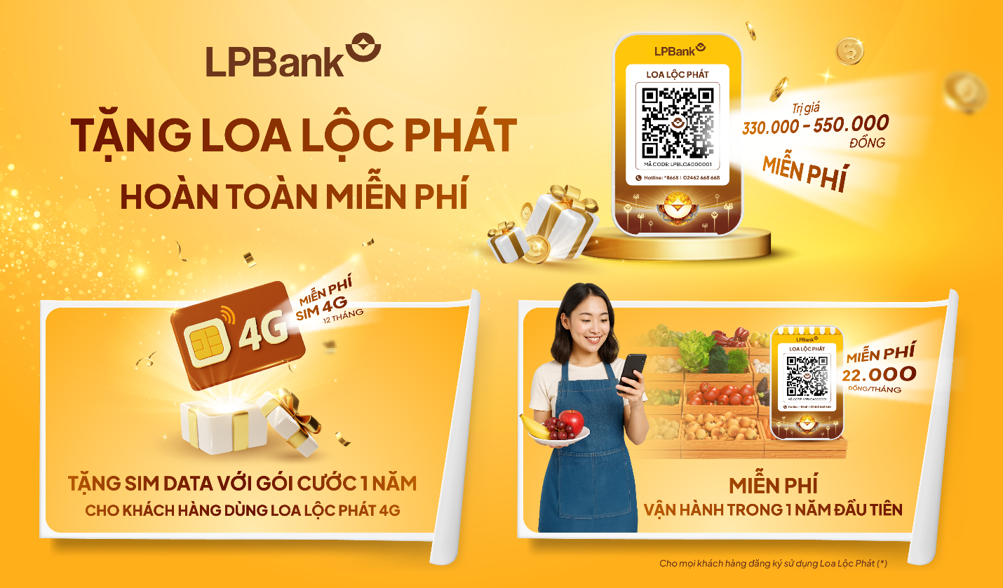 LPBank ra mắt Loa Lộc Phát: Trợ thủ đắc lực báo tin tiền về, chủ shop an tâm bùng nổ doanh thu- Ảnh 2. LPBank ra mắt Loa Lộc Phát: Trợ thủ đắc lực báo tin tiền về, chủ shop an tâm bùng nổ doanh thu- Ảnh 2.