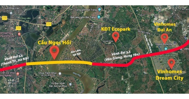 Ấn định ngày đặc biệt cho cây cầu 12.000 tỷ vượt sông Hồng nối với Hưng Yên, xung quanh có 3 siêu đô thị trị giá 13 tỷ USD lớn bậc nhất phía Bắc- Ảnh 1. Ấn định ngày đặc biệt cho cây cầu 12.000 tỷ vượt sông Hồng nối với Hưng Yên, xung quanh có 3 siêu đô thị trị giá 13 tỷ USD lớn bậc nhất phía Bắc- Ảnh 1.