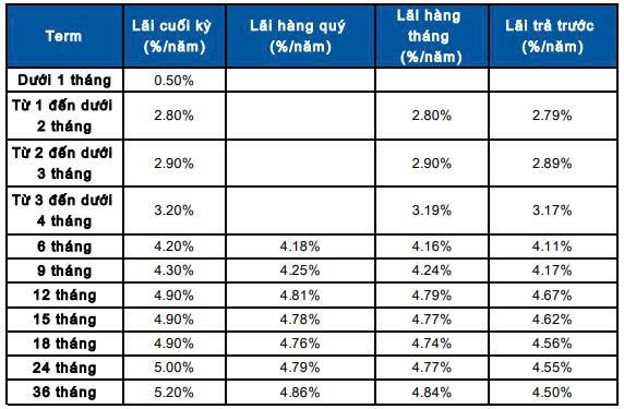 Lãi suất ngân hàng Sacombank mới nhất tháng 6/2025: Mức cao nhất là 5,9%/năm - Ảnh 1.