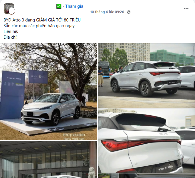 Loạt xe BYD giảm giá mạnh tại Việt Nam, có mẫu 'sale-off' gần 200 triệu- Ảnh 2.