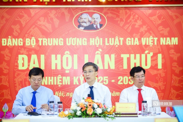 Đại hội Đảng bộ Trung ương Hội Luật gia Việt Nam lần thứ I thành công tốt đẹp- Ảnh 6. Đại hội Đảng bộ Trung ương Hội Luật gia Việt Nam lần thứ I thành công tốt đẹp- Ảnh 6.