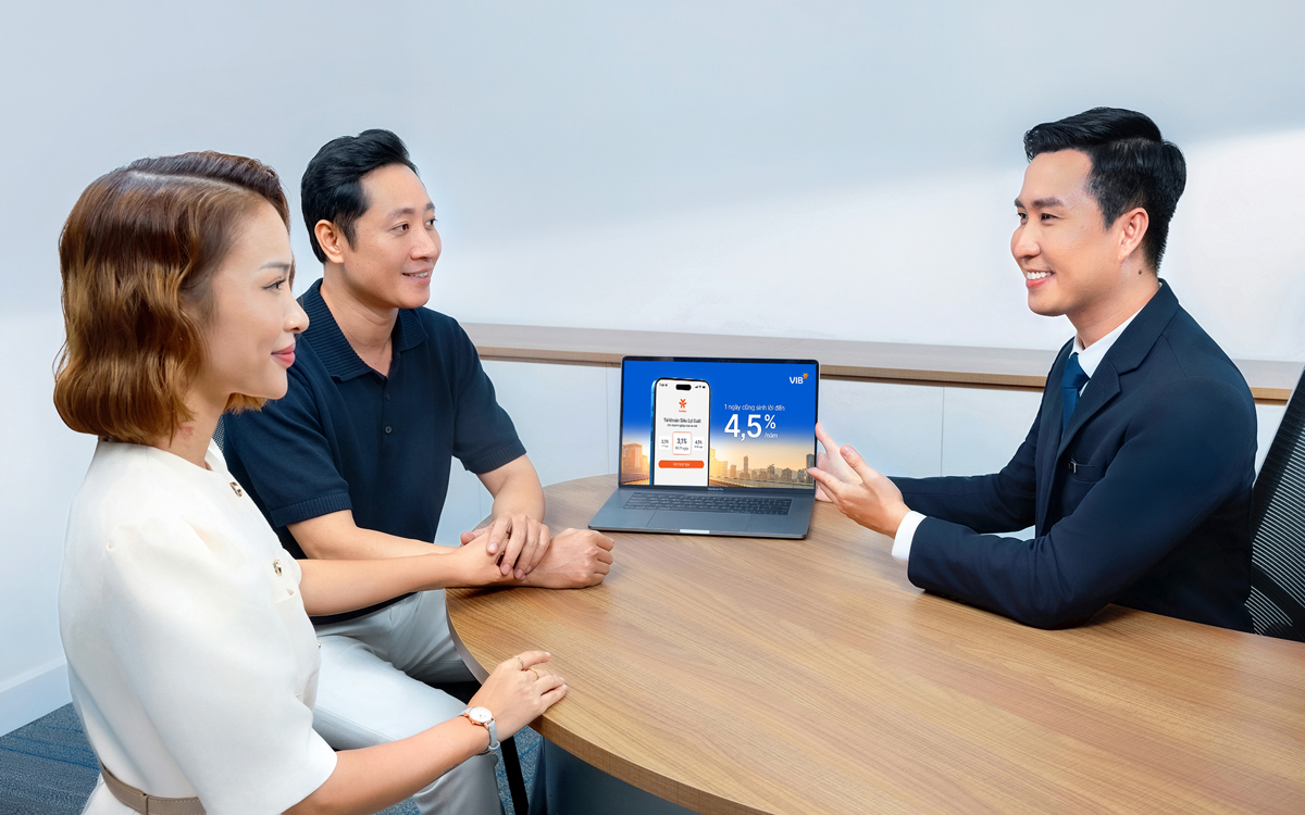 Dòng vốn lưu động tự sinh lời tối ưu với tài khoản Siêu Lợi Suất VIB dành cho doanh nghiệp- Ảnh 3. Dòng vốn lưu động tự sinh lời tối ưu với tài khoản Siêu Lợi Suất VIB dành cho doanh nghiệp- Ảnh 3.