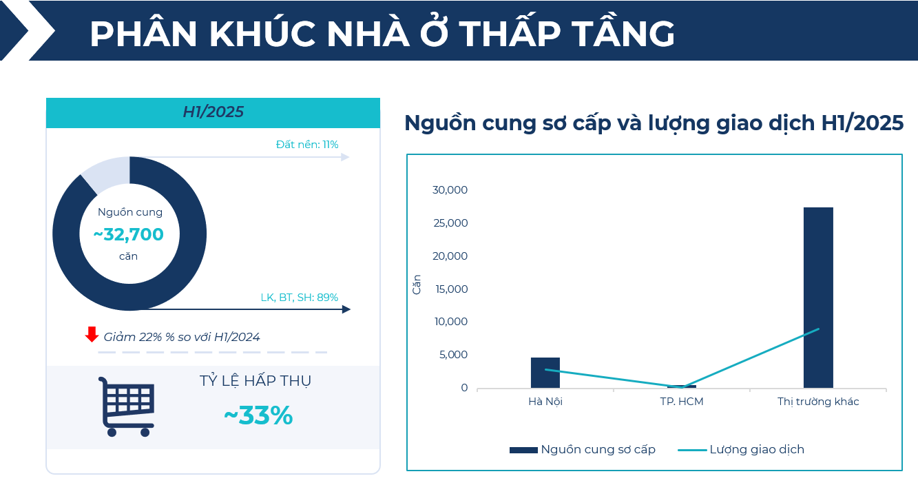 BHS R&D: Chung cư giao dịch sôi động nửa đầu 2025, đất nền tỉnh lẻ lên ngôi cuối năm - Ảnh 13.