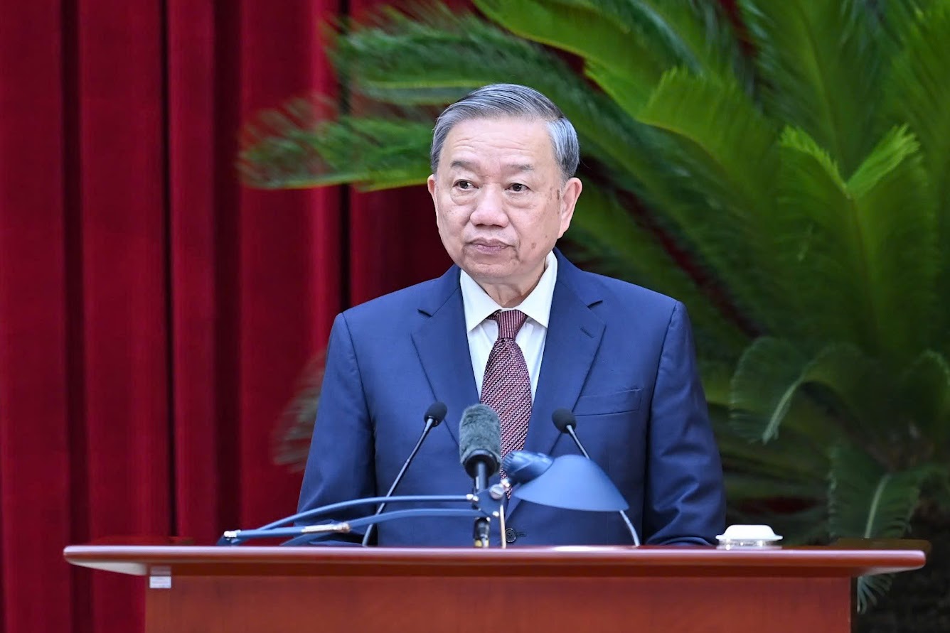 Phát biểu của Tổng Bí thư Tô Lâm tại phiên bế mạc Hội nghị Trung ương 12, khóa XIII- Ảnh 1. Phát biểu của Tổng Bí thư Tô Lâm tại phiên bế mạc Hội nghị Trung ương 12, khóa XIII- Ảnh 1.