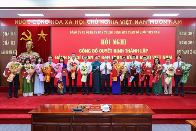 Ông Đỗ Văn Chiến làm Bí thư Đảng ủy Cơ quan Ủy ban Trung ương MTTQ Việt Nam- Ảnh 3.