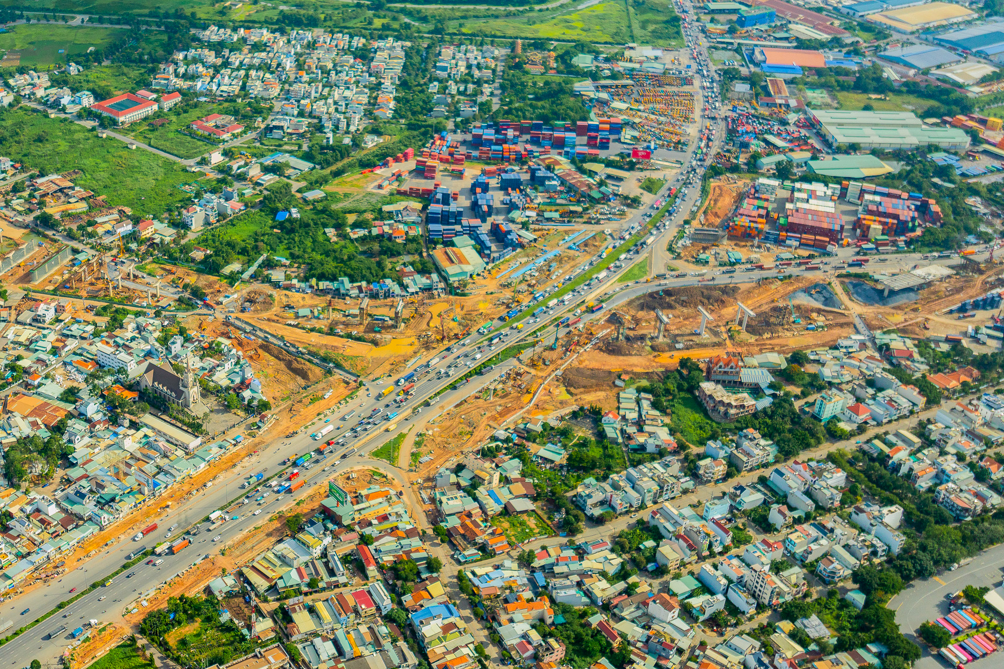 Toàn cảnh nút giao phức tạp nhất vành đai 3, nằm ở giao điểm của trung tâm hành chính mới tỉnh Đồng Nai, dự án 72.000 tỷ của Sun Group, đại đô thị của Vinhomes- Ảnh 8. Toàn cảnh nút giao phức tạp nhất vành đai 3, nằm ở giao điểm của trung tâm hành chính mới tỉnh Đồng Nai, dự án 72.000 tỷ của Sun Group, đại đô thị của Vinhomes- Ảnh 8.