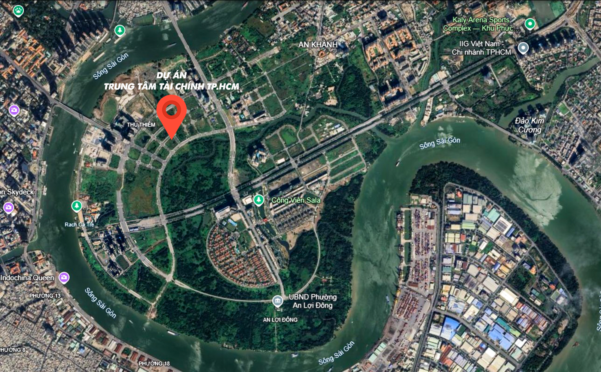 Khu vực có thể thành vùng lõi của trung tâm tài chính 7 tỷ USD ở TP.HCM- Ảnh 1. Khu vực có thể thành vùng lõi của trung tâm tài chính 7 tỷ USD ở TP.HCM- Ảnh 1.