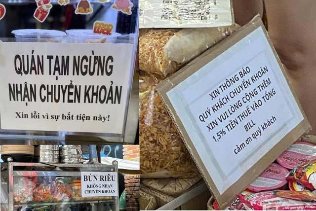 Công an Hà Nội: Từ chối thanh toán bằng chuyển khoản, chỉ nhận tiền mặt là hành vi vi phạm pháp luật có thể bị xử phạt hành chính hoặc truy cứu trách nhiệm hình sự - Ảnh 1.