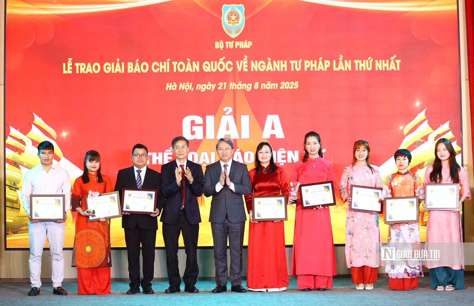 Tạp chí Đời sống và Pháp Luật đoạt giả A cuộc thi về ngành Tư pháp lần thứ nhất - Ảnh 2.