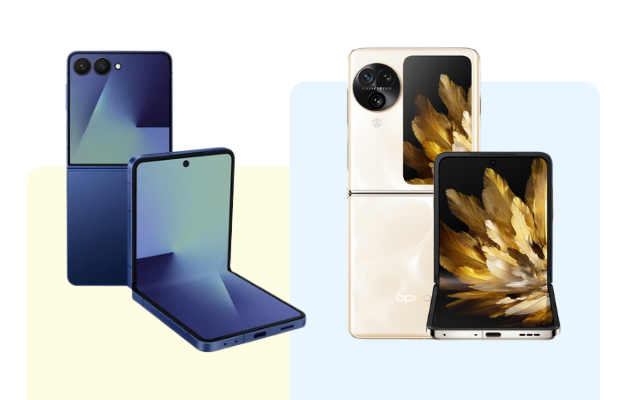 So kè Galaxy Z Flip 7 và OPPO Find N3 Flip: Điện thoại gập nào hợp túi phụ nữ hiện đại? - Ảnh 1.