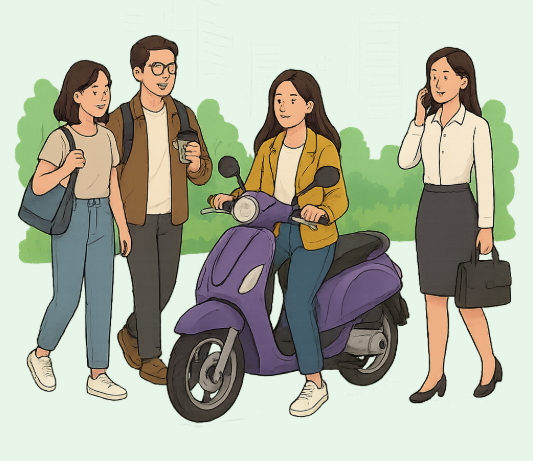 Yamaha Janus vs Honda Vision: Lựa chọn nào cho sinh viên, nhân viên văn phòng trẻ? - Ảnh 1.