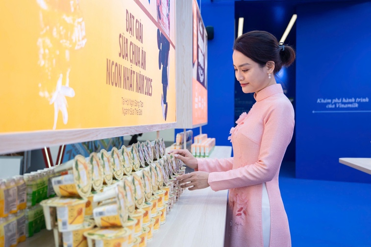 Vinamilk tạo điểm nhấn tại triển lãm 80 năm thành tựu đất nước - Ảnh 8.