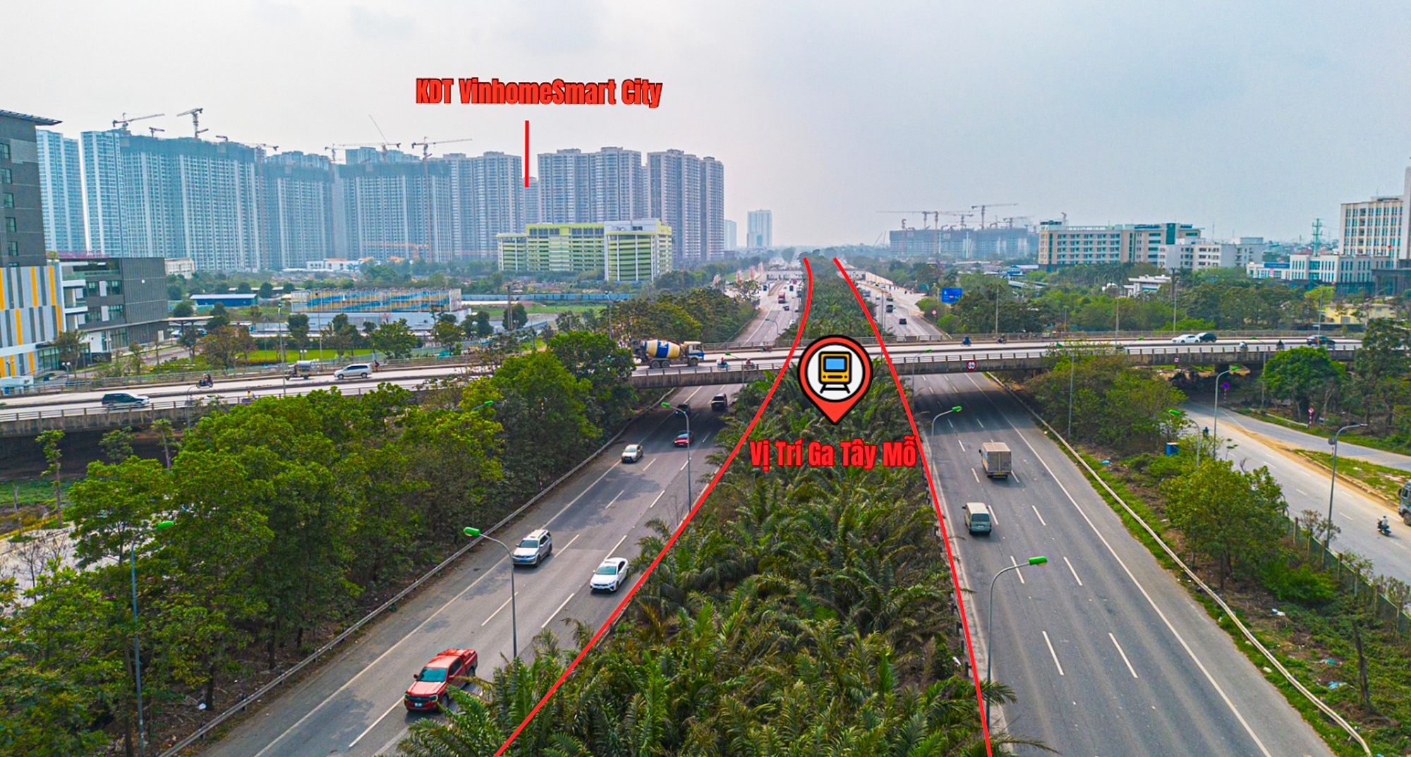 Điểm danh vị trí ga tuyến metro Văn Cao - Hoà Lạc: Đại đô thị của Vinhomes, toà nhà cao thứ 2 Hà Nội đón tin vui- Ảnh 10. Điểm danh vị trí ga tuyến metro Văn Cao - Hoà Lạc: Đại đô thị của Vinhomes, toà nhà cao thứ 2 Hà Nội đón tin vui- Ảnh 10.