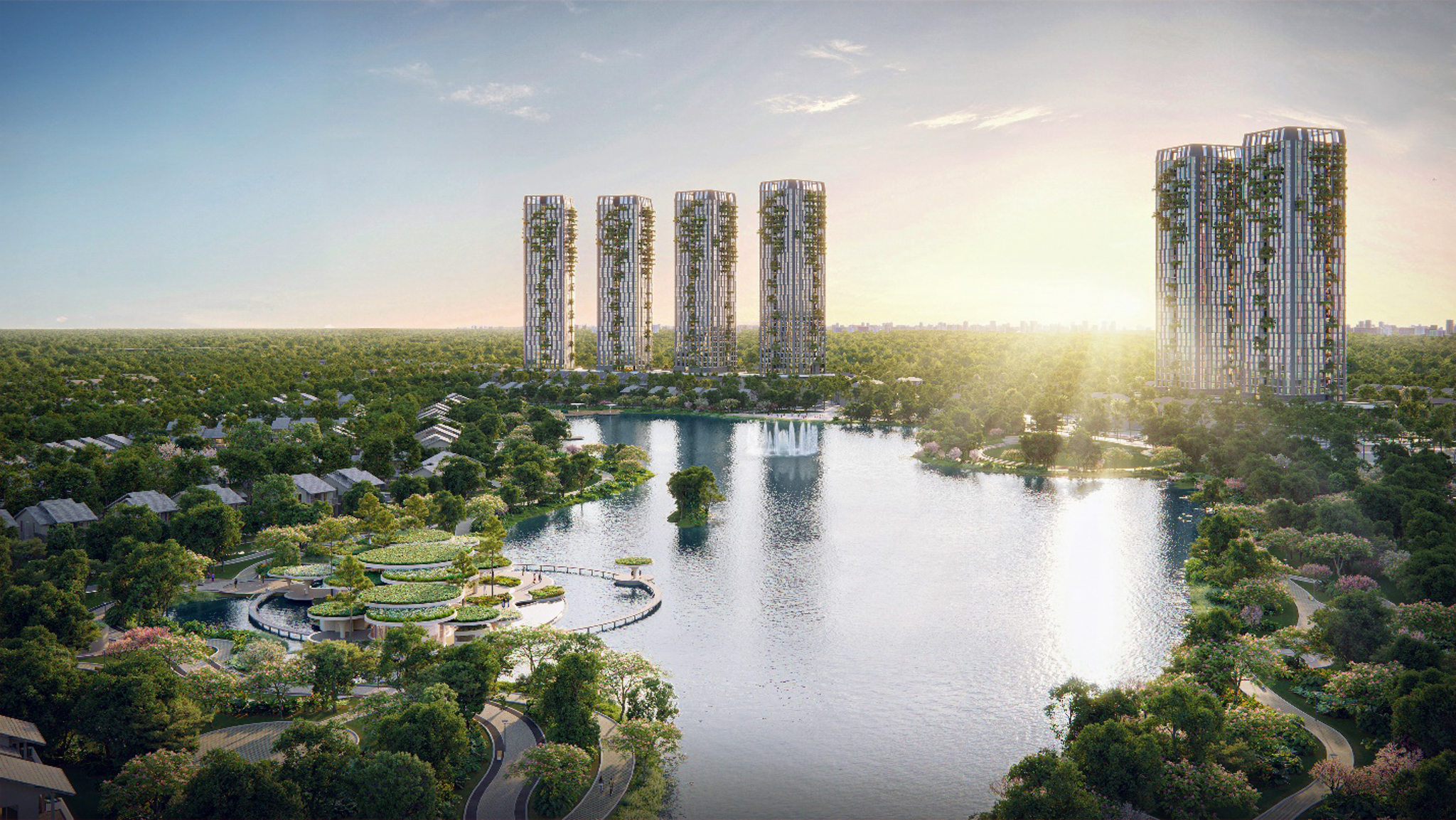 Vành đai 3 bứt tốc, loạt dự án ở Long An cũ đua nhau bung hàng: Vinhomes gây sốt với 1.000 booking, Ecopark bán sạch nhà liền kề trong 2 ngày - Ảnh 2.