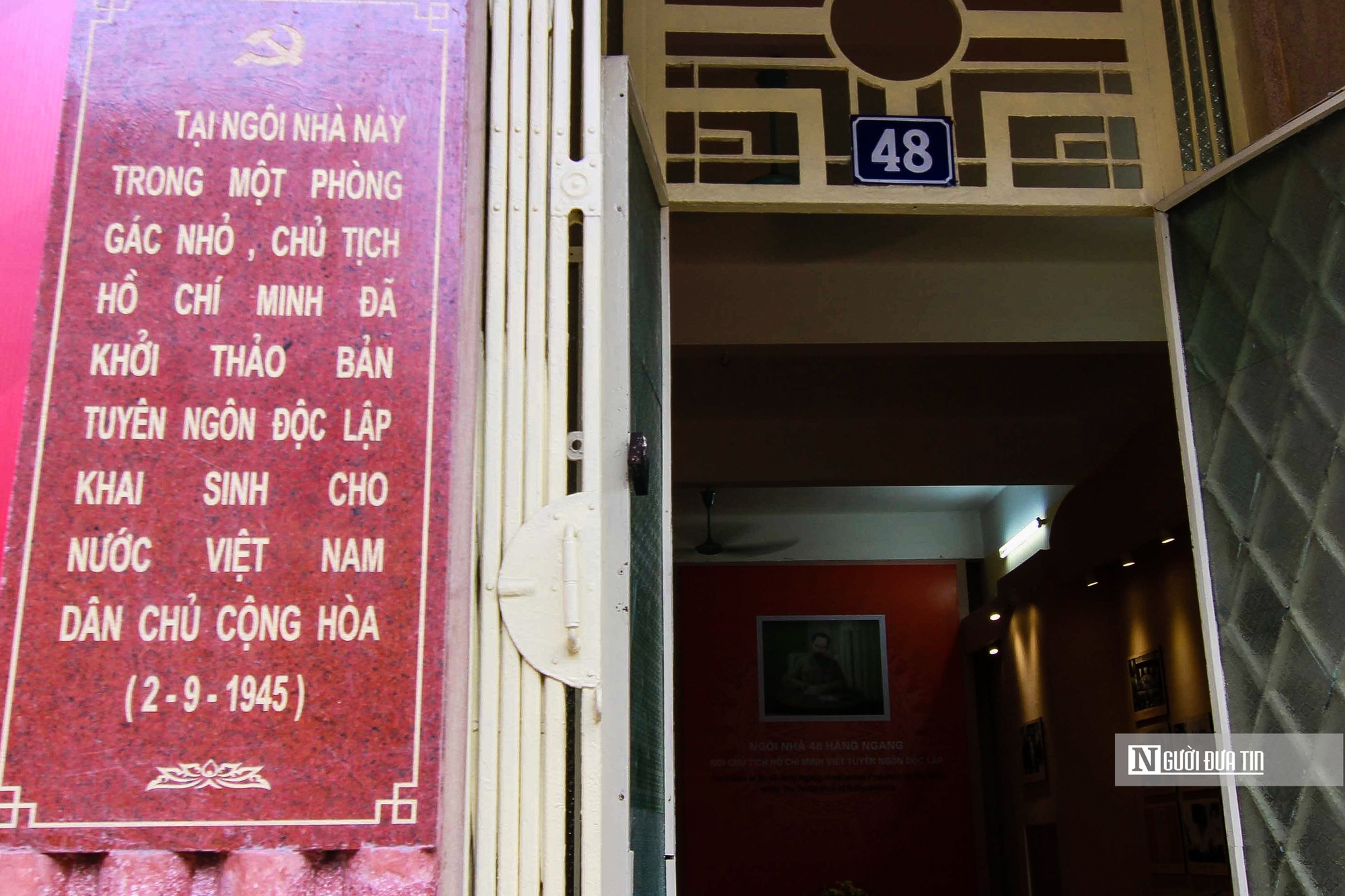 Bên trong căn nhà Chủ tịch Hồ Chí Minh soạn thảo “Tuyên ngôn Độc lập” - Ảnh 3. Bên trong căn nhà Chủ tịch Hồ Chí Minh soạn thảo “Tuyên ngôn Độc lập” - Ảnh 3.