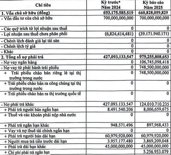 Chủ đầu tư dự án Amira Chơn Thành báo lỗ ròng trong nửa đầu năm 2025 - Ảnh 1.