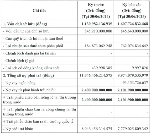 Nợ phải trả giảm 1.300 tỷ đồng, Chủ dự án Aqua City kinh doanh ra sao trong nửa đầu năm 2025? - Ảnh 1.