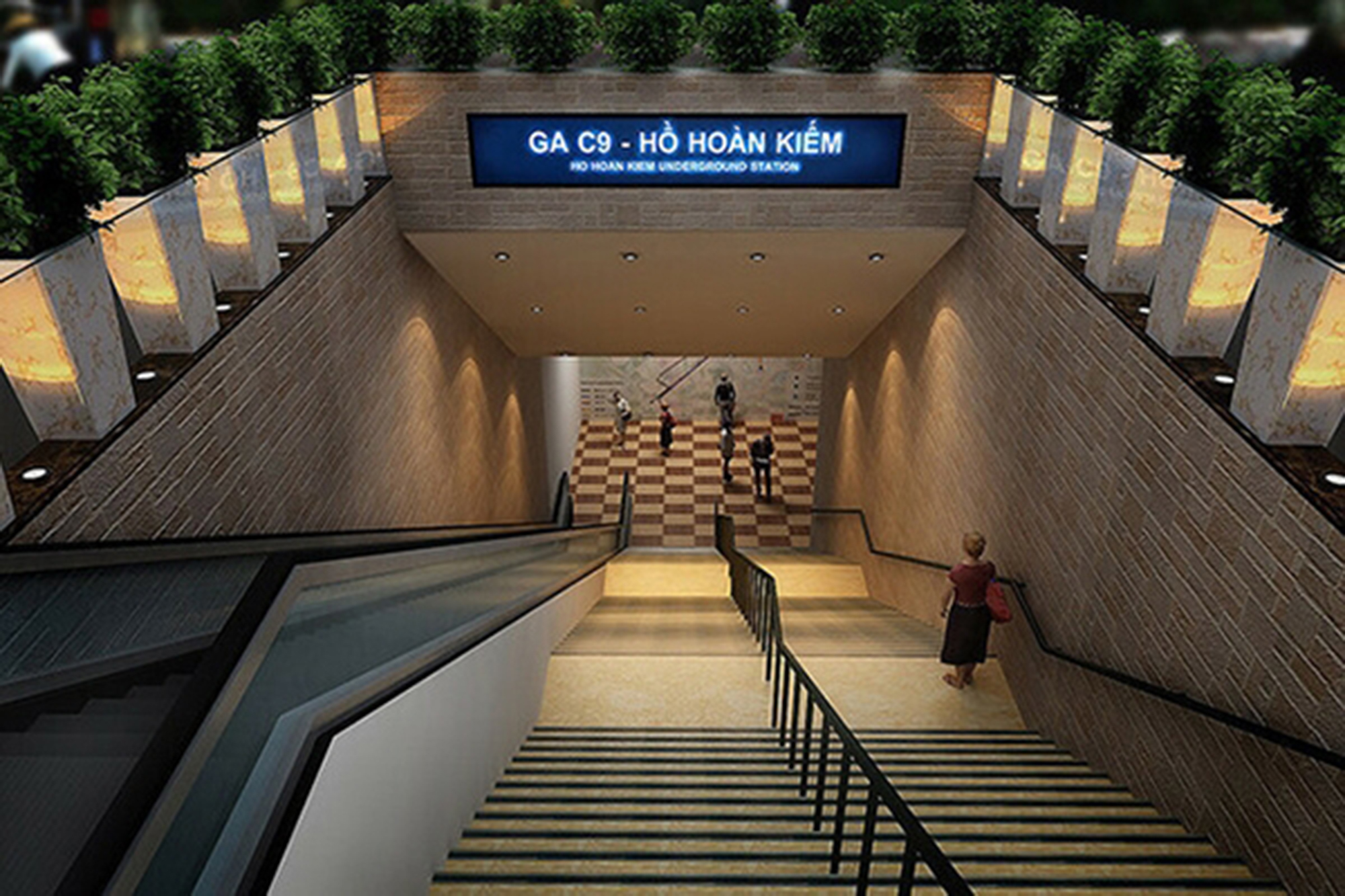 Ngắm vị trí ga của tuyến metro gần 36.000 tỷ, sẽ khởi công sau vài ngày nữa: Sunshine Riverside, Starlake và hàng loạt dự án hưởng lợi - Ảnh 13.